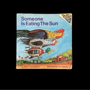 Vintage Rare Book - Someone is Eating the Sun